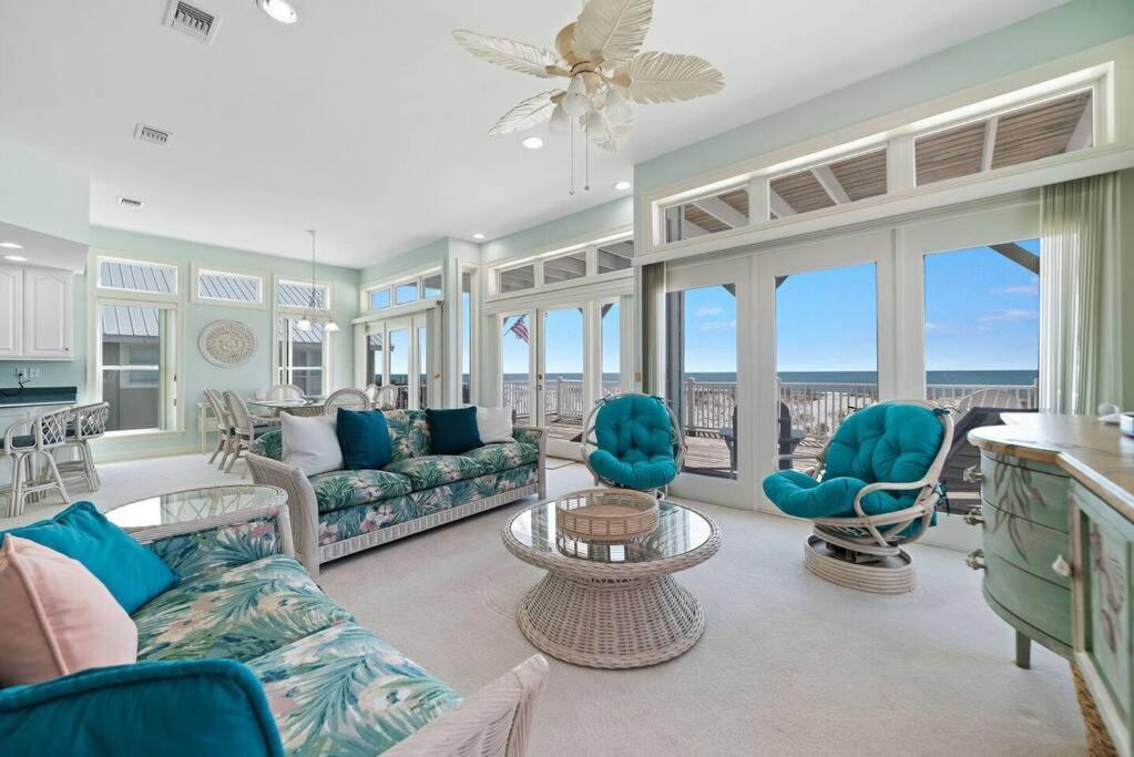 Oceanfront/Zero Steps To Beach/Views/4Br 굴프 쇼어스 외부 사진